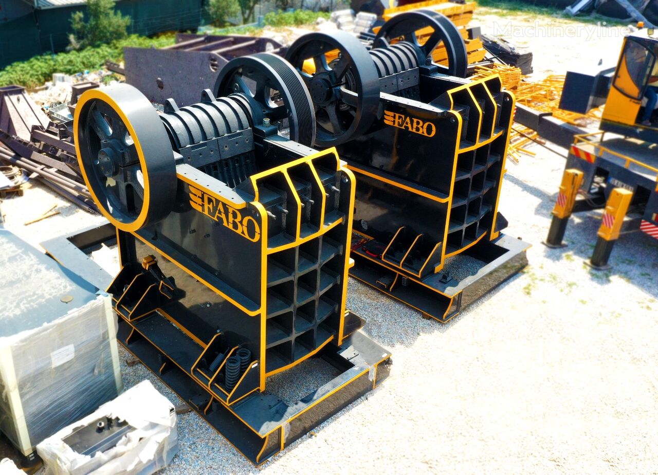 новая щековая дробилка Fabo CLK-130 | 320-600 TPH PRIMARY JAW CRUSHER