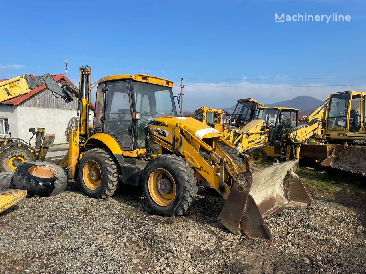 экскаватор-погрузчик JCB 4 CX ( for parts ) по запчастям