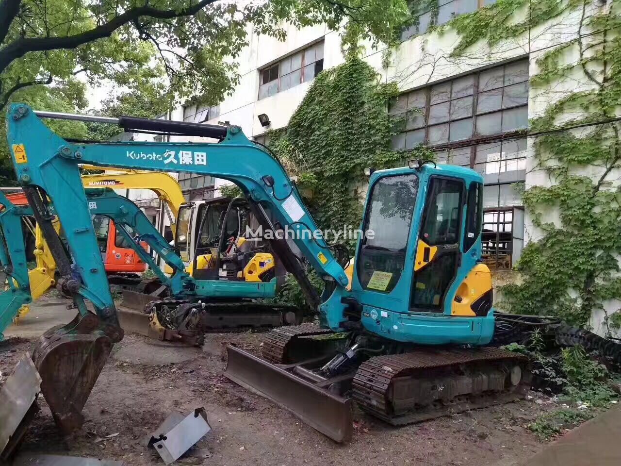 гусеничный экскаватор Kubota KX155-3 Kubota excavator 5.5ton Japanese Mini excavator
