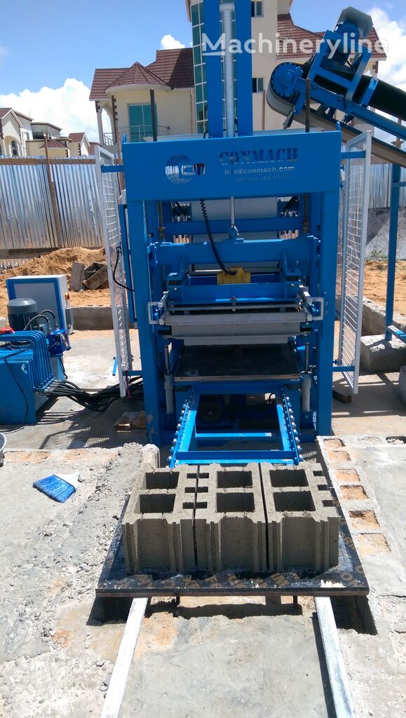 новое оборудование для производства бетонных блоков Conmach BlockKing-12MS Concrete Block Moulding Machine - 5.000 of 6''